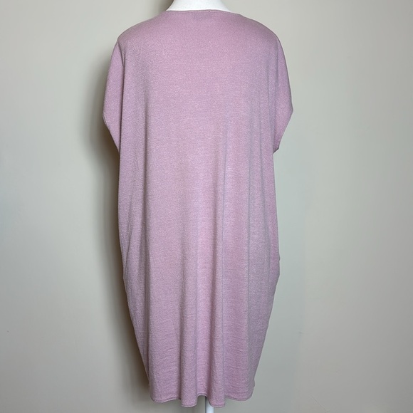 ARITZIA Wilfred Free Marcoux Tunic Dress Pockets
 V-neck in Lilac Size Small‎ - Picture 2 of 8